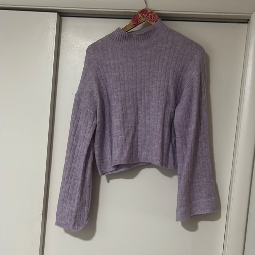 Lavender Knit Sweater